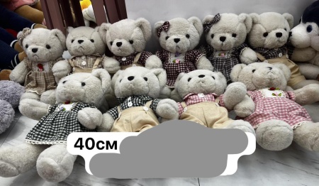 Мягкая игрушка Мишка в одежде 40см - купить в интернет-магазине «Буратино»