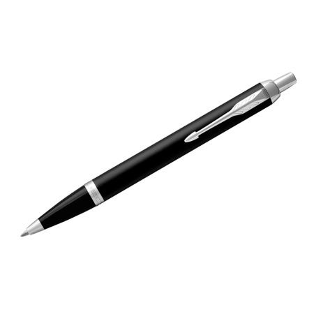 Ручка шариковая Parker "IM Essential Muted Black CT" синяя, 1,0мм, кнопочн., подарочная упаковка 214 - купить в интернет-магазине «Буратино»