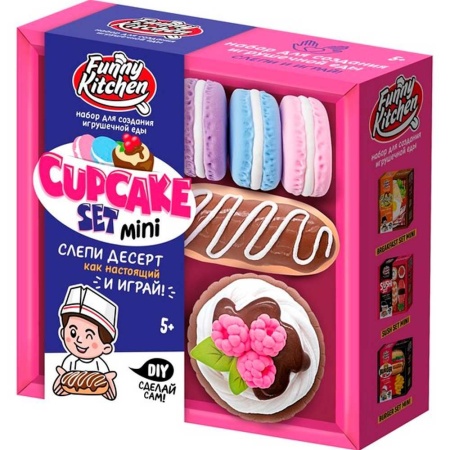 Лизун Slime Лаборатория Funny Kitchen Cup-cake set mini SS500-40245 SS500-40245 - купить в интернет-магазине «Буратино»