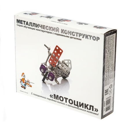 Конструктор "Мотоцикл" арт. 02027 СП - купить в интернет-магазине «Буратино»