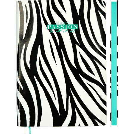 Записная книжка "deVENTE. Black&White" A5 (145 ммx205 мм) 160 стр обложка из искусс кожи черно-белая - купить в интернет-магазине «Буратино»