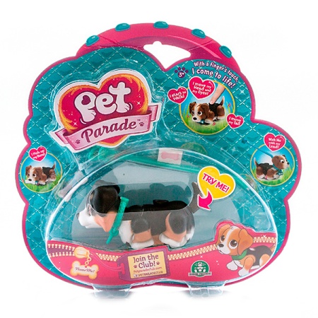 Игрушка Pet Club Parade Фигурка собачки в комплекте с косточко PTD00131 - купить в интернет-магазине «Буратино»
