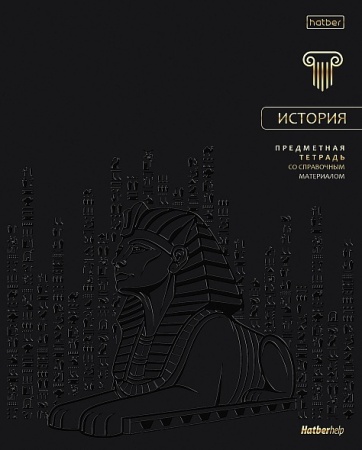 Тетрадь предметная 48л А5ф клетка 60-65г/кв.м на скобе СОФТ ТАЧ -Премиум- ИСТОРИЯ - купить в интернет-магазине «Буратино»
