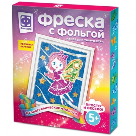 407303 Фреска с фольгой Звездная фея 407303 - купить в интернет-магазине «Буратино»