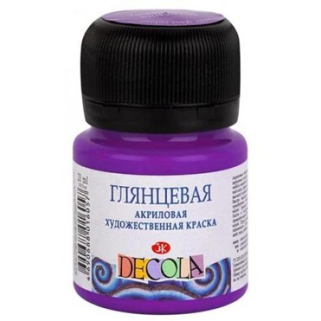 Декола акрил глянцевый банка 20 мл Филетовая 2926607 - купить в интернет-магазине «Буратино»