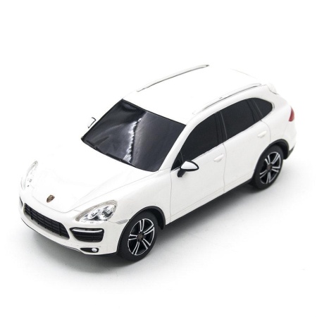 Машина р/у 1:24 Porsche Cayenne Turbo Цвет Белый 27MHZ 46100W - купить в интернет-магазине «Буратино»