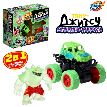 WOOW TOYS Набор тячнучек "Тяну-Джитсу" с машинкой МИКС   10566221 10566221 - купить в интернет-магазине «Буратино»