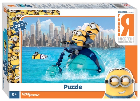 Мозаика "puzzle" 260 "Гадкий Я" (Universal) 95102 - купить в интернет-магазине «Буратино»
