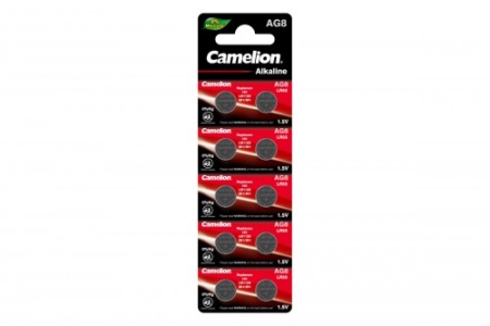 Элемент питания Camelion  G08 (LR1120)  BL10 (цена за 1шт) - купить в интернет-магазине «Буратино»