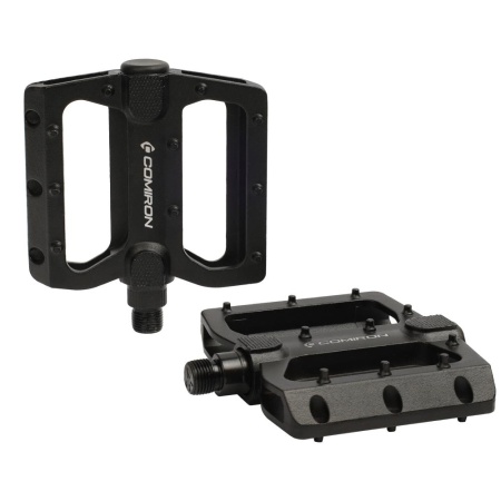 Педаль MTB COMIRON MX-P820, 9/16 резьба, ALU корпус, сталь. подшипник black - купить в интернет-магазине «Буратино»