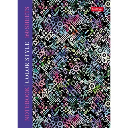 Бизнес-блокнот 160л А6ф клетка тв.переплет -Color texture- 160ББ6В1_22070 - купить в интернет-магазине «Буратино»