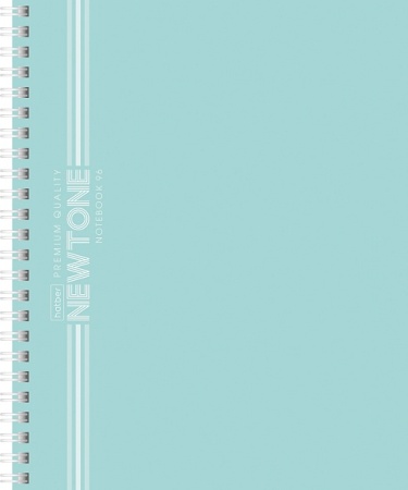Тетрадь 96л А5ф ЛИНИЯ Обл Soft-touch на гребне NEWtone PASTEL Зеленый нефрит 091979 - купить в интернет-магазине «Буратино»