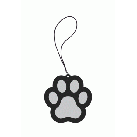 Брелок виниловый "deVENTE. SAFE MODE Paw" 50x50 мм, световозвращающий белый 9082201 - купить в интернет-магазине «Буратино»