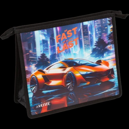 Папка для тетрадей 3D "deVENTE. Fast Or Last" A5 с текстильным расширением 80 мм 8056566 - купить в интернет-магазине «Буратино»