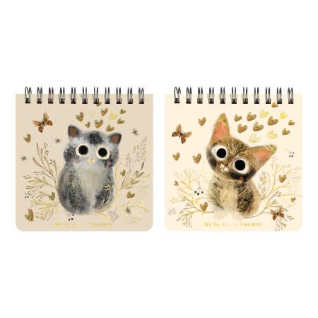 "POCKET JOURNAL" 70 Х 70 ММ, 60 Л, НА ГРЕБНЕ "LOVE ME" 3-652/03 - купить в интернет-магазине «Буратино»