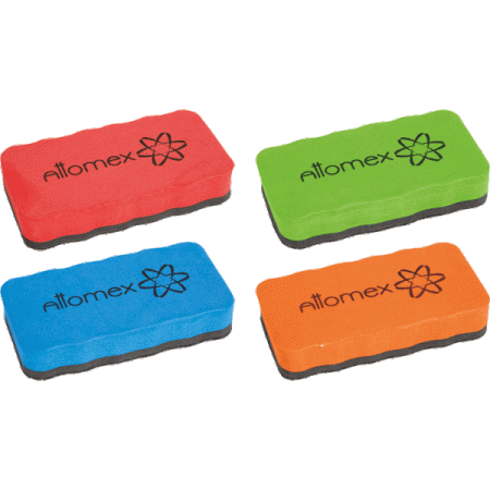 Стирательная губка "Attomex" для офисных досок, 10,5x5,5x2 см, EVA и фетр, цвета ассорти 6022701 - купить в интернет-магазине «Буратино»