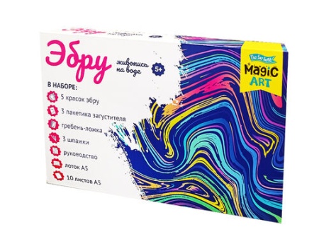 Набор для рисования на воде "Эбру" серия "Magic ART" 05158 - купить в интернет-магазине «Буратино»