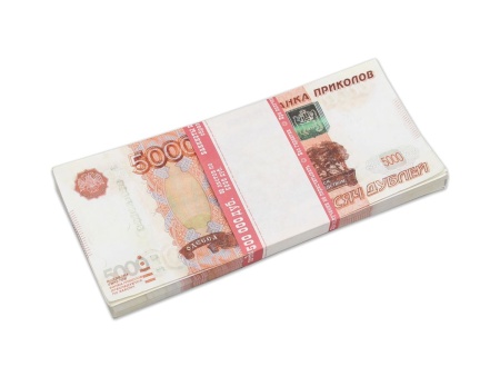 Шуточные деньги 5000 дублей 9-50-0013 - купить в интернет-магазине «Буратино»