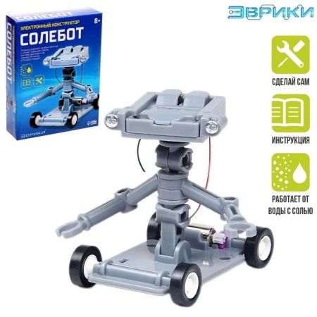 ЭВРИКИ набор для опытов "Солебот", 17 элементов, № SL-0056 1466974 1466974 - купить в интернет-магазине «Буратино»