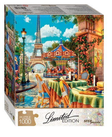 Мозаика "puzzle" 1000 "Кафе в Париже" (Limited Edition 79809 - купить в интернет-магазине «Буратино»
