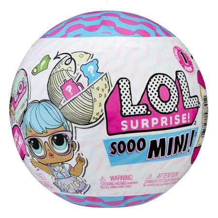ЛОЛ СЮРПРАЙЗ Кукла в шаре Sooo Mini! с аксессуарами L.O.L. SURPRISE! 41617 - купить в интернет-магазине «Буратино»