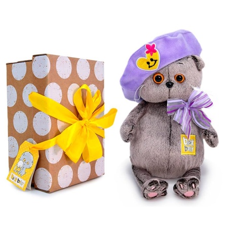 Кот Басик BABY в берете BB-099 - купить в интернет-магазине «Буратино»