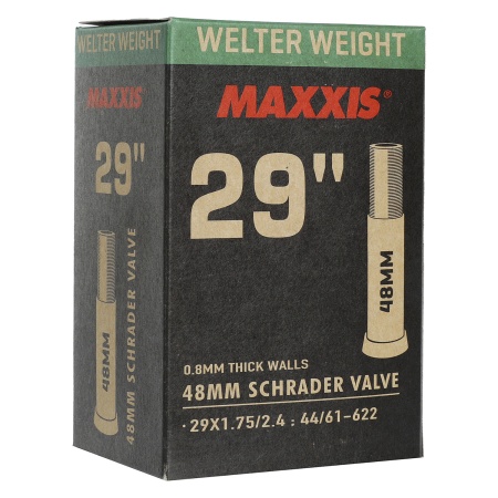 Велокамера Maxxis Welter Weight 29x1.75/2.4 0.8mm Автонипель 48мм - купить в интернет-магазине «Буратино»