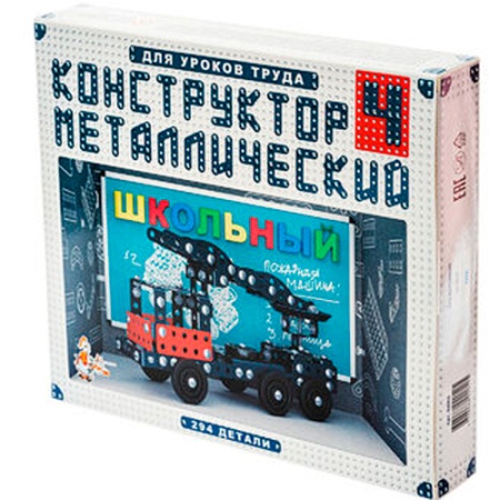 Конструктор Школьный №4 арт. 02492 02492 - купить в интернет-магазине «Буратино»