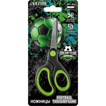 Ножницы детские "deVENTE. Football" 13 см 8010320 - купить в интернет-магазине «Буратино»