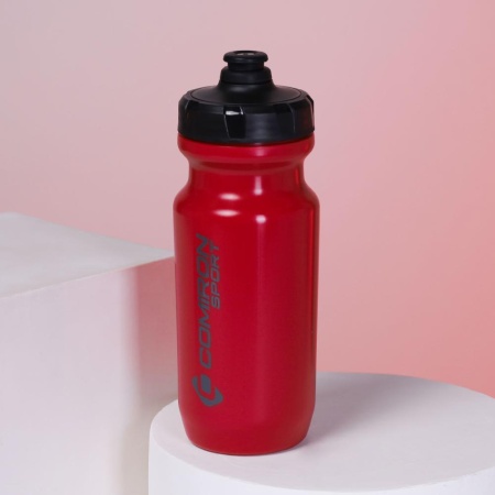 Бутылка велосипедная COMIRON RACE1  Red гоночная, силиконовый клапан +уплотнитель, пищевой PP, BPA-f - купить в интернет-магазине «Буратино»