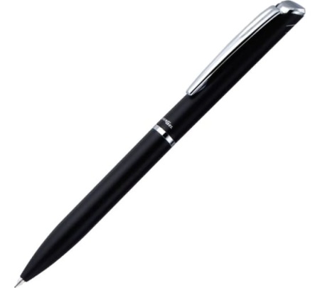 "Pentel"   Ручка гелевая EnerGel в подарочной упаковке  d 0.7 мм BL2007A-BOX черный металлич. корпус - купить в интернет-магазине «Буратино»