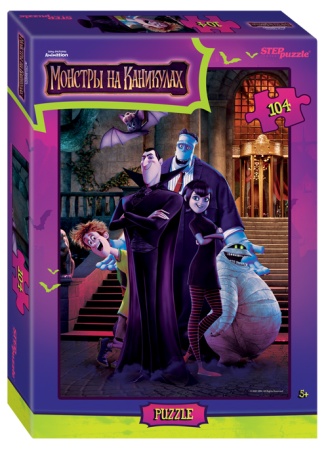 Мозаика "puzzle" 104 "Монстры на каникулах" (Sony Pictures Ani 82225 - купить в интернет-магазине «Буратино»