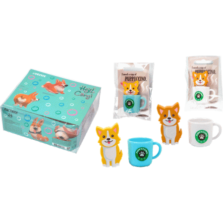 Ластик "deVENTE. Hey Corgi" в форме корги 8030300 - купить в интернет-магазине «Буратино»