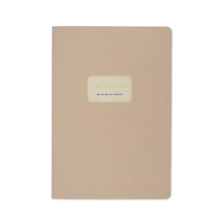 ТЕТРАДЬ А5, Bruno Visconti "MONOCOLOR" (TOTAL BEIGE.ALMOND) 40л. клетка 7-40-1366/19 - купить в интернет-магазине «Буратино»