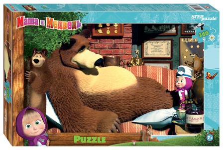Мозаика "puzzle" 360 "Маша и Медведь - 2" (Анимаккорд) 96072 - купить в интернет-магазине «Буратино»