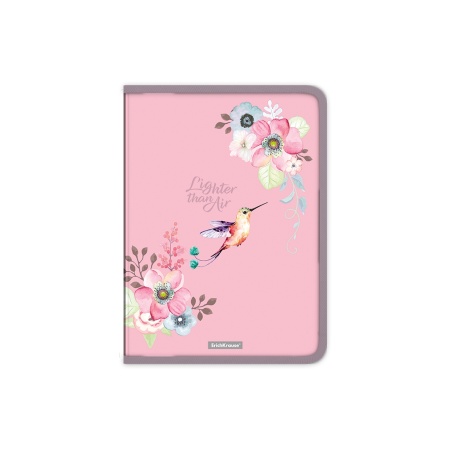 Папка для тетрадей на молнии пластиковая ErichKrauseR Colibri, A4 (в пакете по 4 шт.) 48691 - купить в интернет-магазине «Буратино»