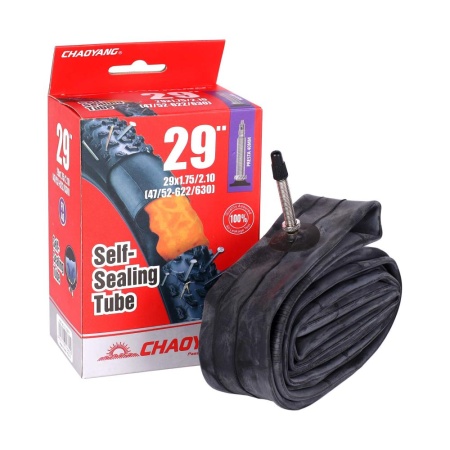 Камера велосипедная антипрокольная CHAOYANG 29×1.75/2.10 FV40MM SEALANT - купить в интернет-магазине «Буратино»