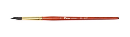 Кисть Pinax CREATIVE Акварельная Имитация белки КРУГЛАЯ N 5 771005 - купить в интернет-магазине «Буратино»
