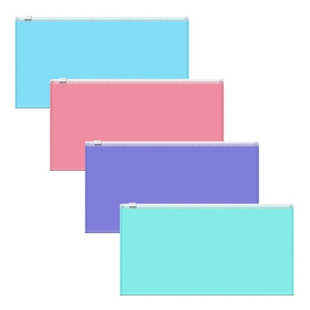 Zip-пакет пластиковый ErichKrause Diagonal Pastel, Travel, непрозрачный, ассорти (в пакете по 12 шт. - купить в интернет-магазине «Буратино»
