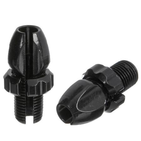 Болт настройки тормозов Artek YZ-KS2B M10X18mm алюм, черн, инд упак, 2 шт в упак. Х75265 - купить в интернет-магазине «Буратино»