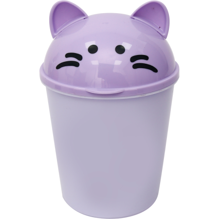 Контейнер для мусора, хранения "deVENTE. Ghost Meow" настольный пластиковый 17x11,5x8 см - купить в интернет-магазине «Буратино»