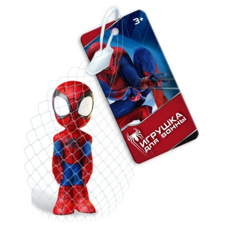 Игрушка для ванны человек-паук 1 шт. в сетке КАПИТОШКА в кор.100шт LX-SPIDER - купить в интернет-магазине «Буратино»