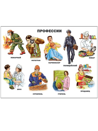 ПЛАКАТ. ПРОФЕССИИ 978-5-378-12209-7 - купить в интернет-магазине «Буратино»
