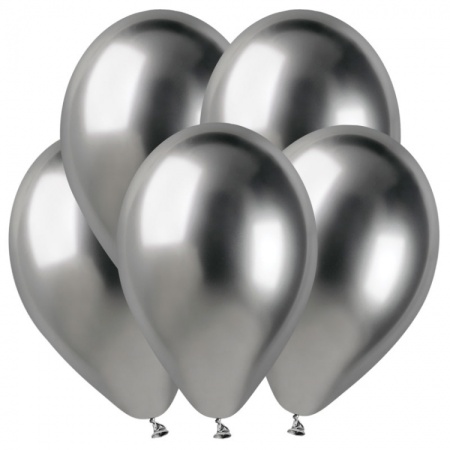 GE 14" Хром Серебро / Shiny Silver 89 / 50 шт / 1 уп / Италия 128901 - купить в интернет-магазине «Буратино»