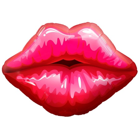 К 30 Губы / Lips / 1 шт /, Фольгированный шар (Китай) 190035 - купить в интернет-магазине «Буратино»