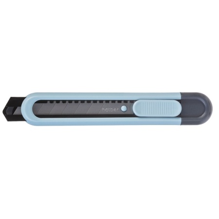 Нож Канцелярский Hatber Mist 18мм AUTO-LOCK 2 запасн. лезвия металл.направл. 081772 - купить в интернет-магазине «Буратино»