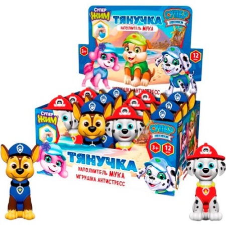 Игрушка Тянучка антистресс с мукой Супер щенки МИКС Супер Жим XI-PPD-FL-RU 404658 - купить в интернет-магазине «Буратино»