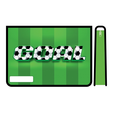Папка для труда А4 пластиковая , GOAL 2023 ПТР-22 - купить в интернет-магазине «Буратино»
