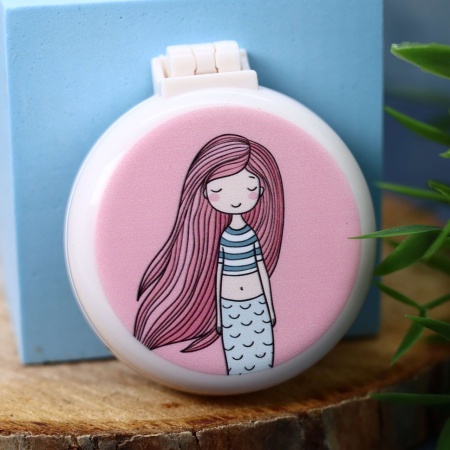 Расческа ?Mermaid folding?, pink 0 - купить в интернет-магазине «Буратино»