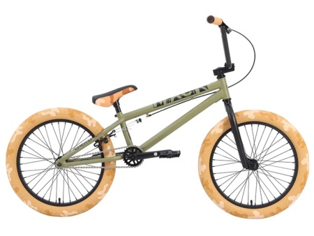 Велосипед BMX Mack 20" хаки - купить в интернет-магазине «Буратино»